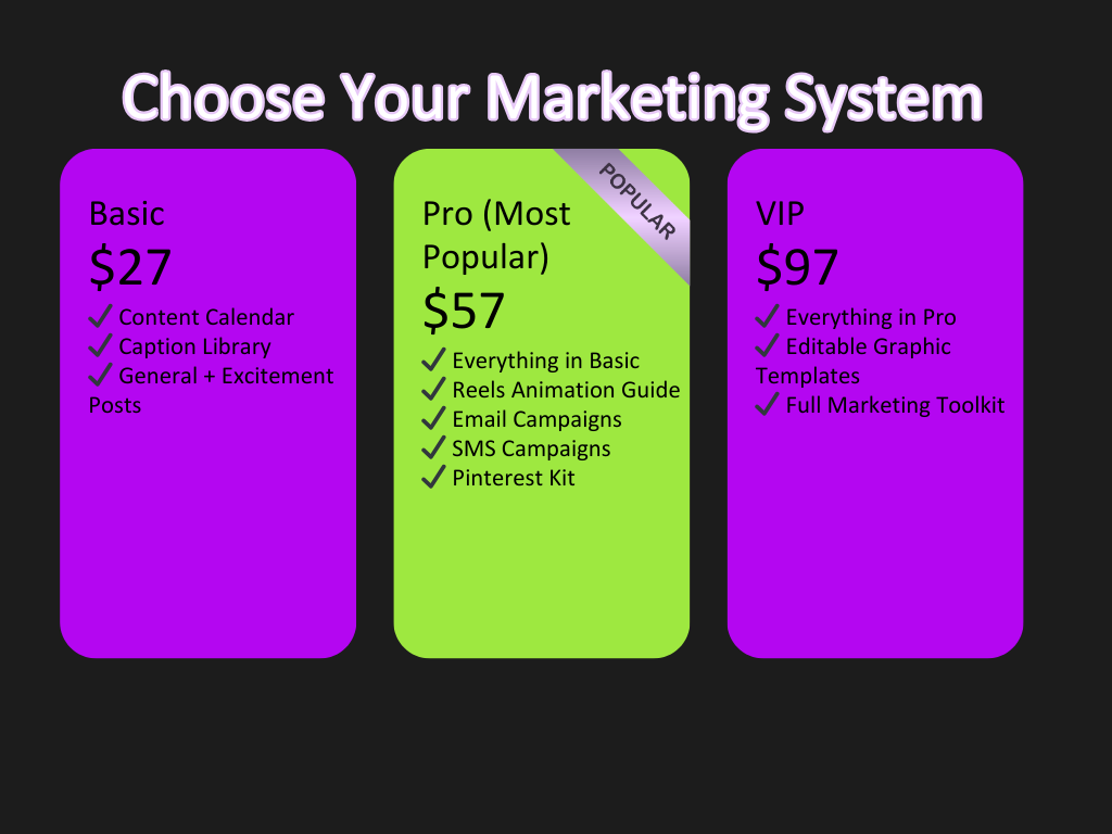Bold Pickx Marketing System - March 2026