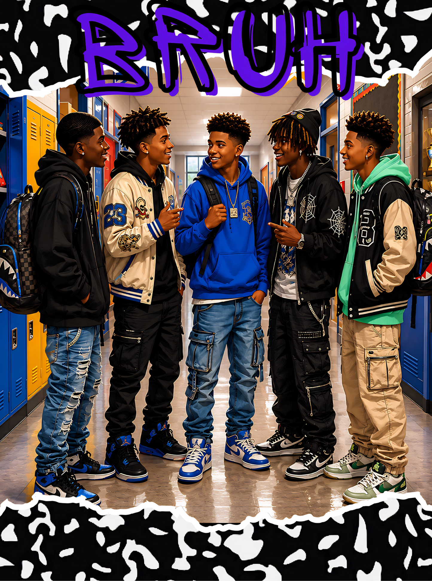 Bruh Composition Notebook Cover