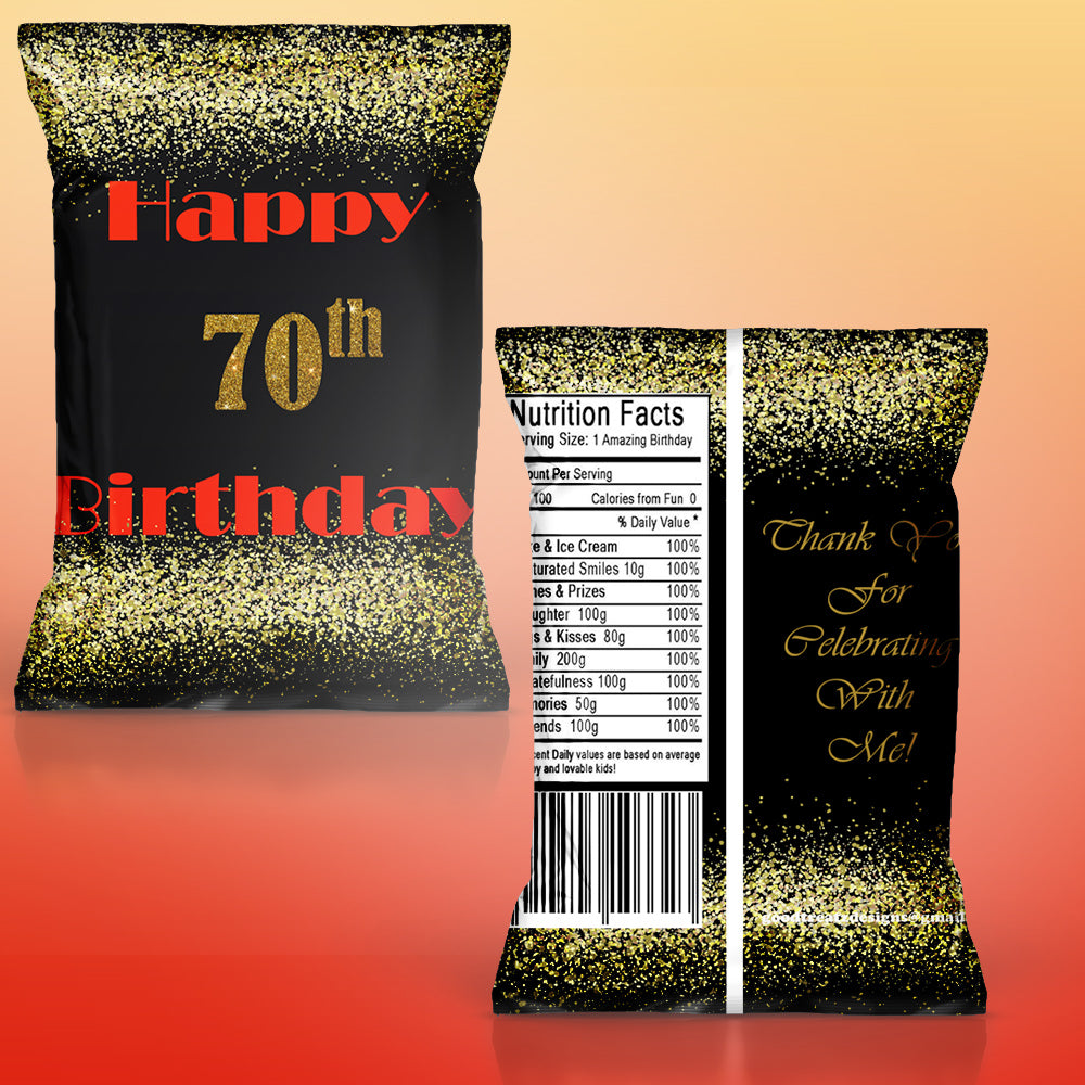 Chip Bag Template - Canva