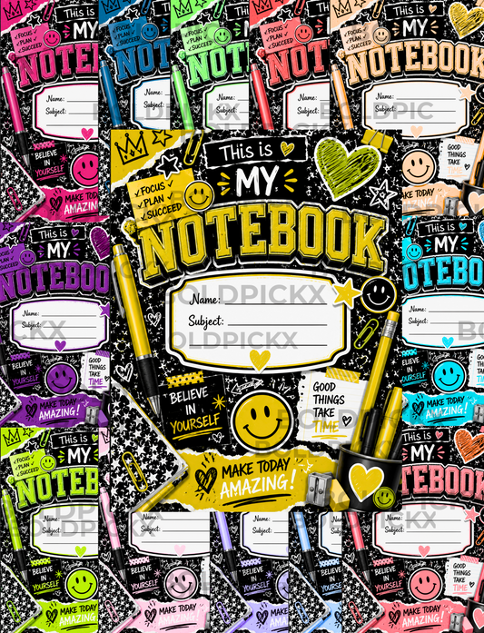 This Is My Notebook -Bundle